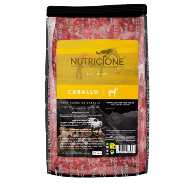 All Meat Barf Caballo 1Kg | Todo Carne Caballo 1Kg