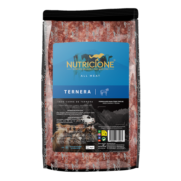 All Meat Barf Ternera 1Kg | Todo Carne Ternera 1Kg