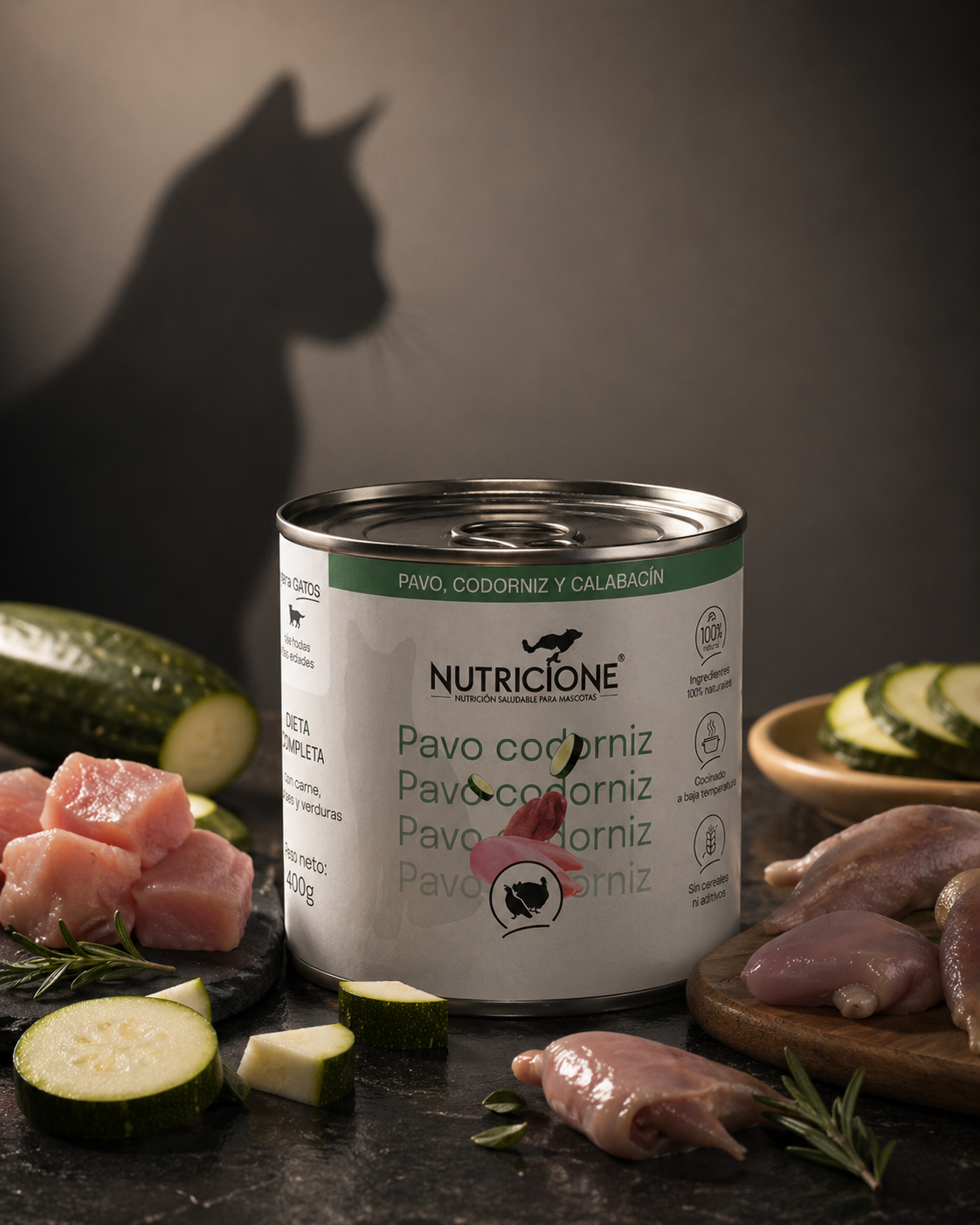 Full Cook Pavo-Codorniz | Lata Pavo-Codorniz