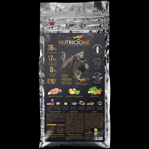 Pienso Carne Fresca para Gatos 2 kg  |  Grain Free Salmón 2 Kg