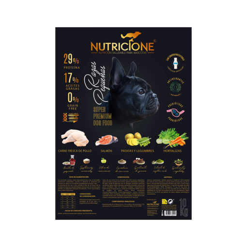 etiqueta-10kg-RAZAS-PEQUEÑAS-Pienso-carne-fresca-pollo-para-perro-superpremium